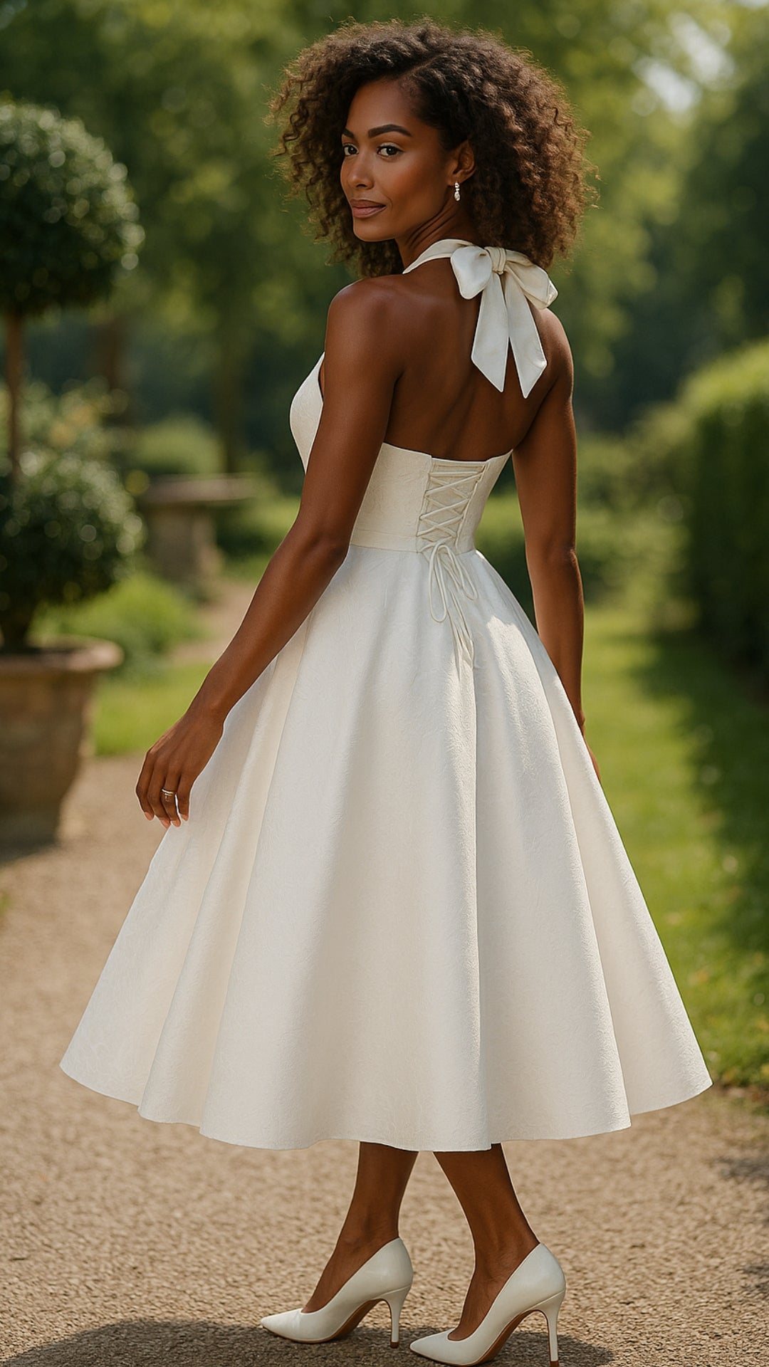 Pixava Robe mi-longue